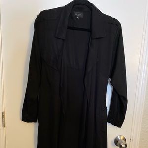 Black trench coat